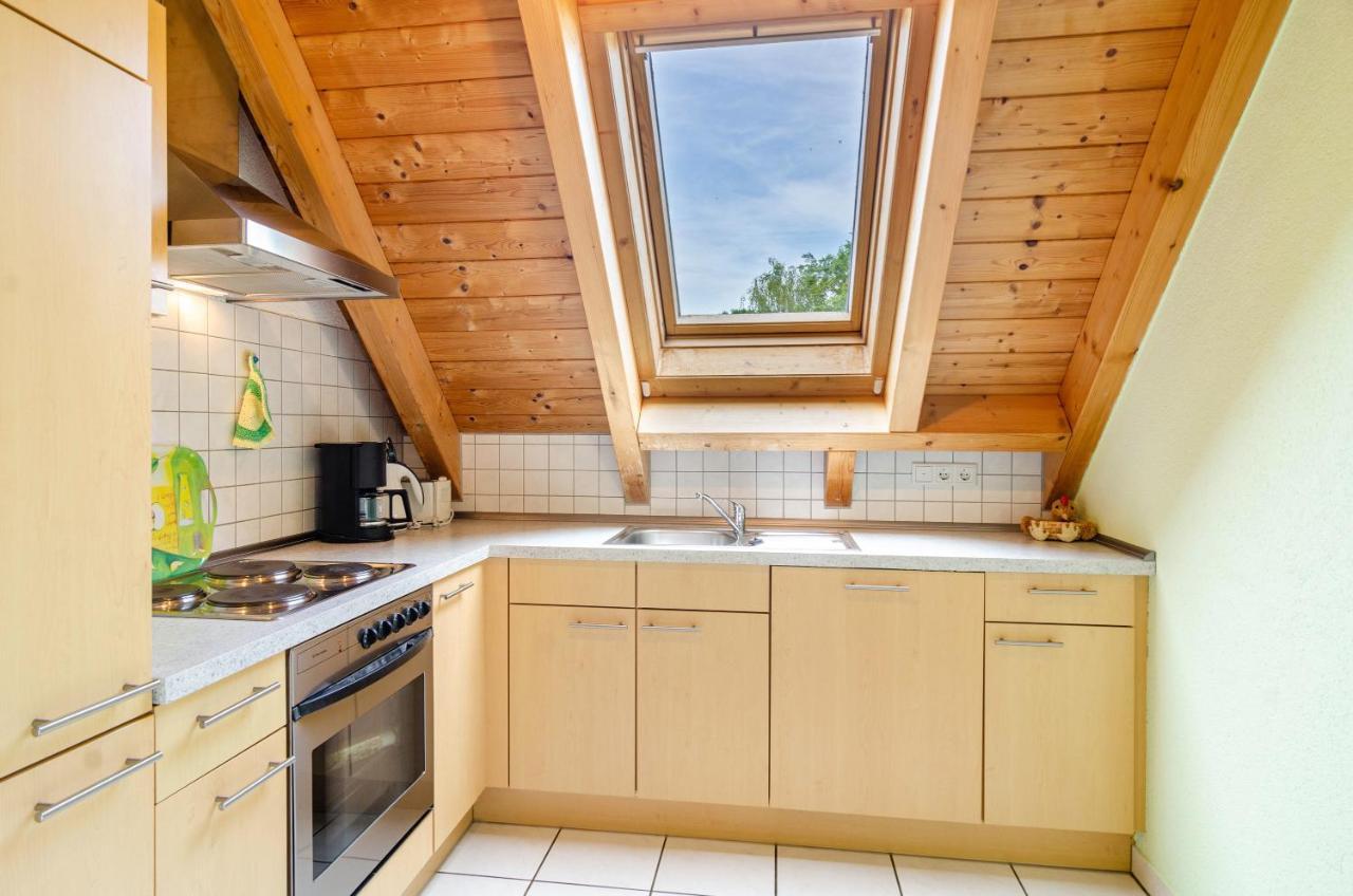 Beutenmuehle Straussenfarm Dach Owingen Buitenkant foto